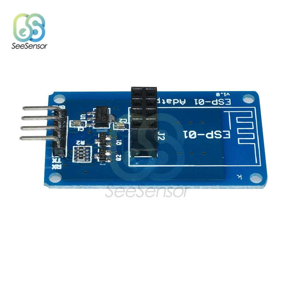ESP8266 Φ ESP01 модуль беспроводного адаптера с последовательным Wi-Fi 3 В 5 совместимая