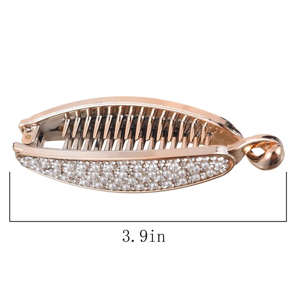 Набор заколок для волос M MISM 2020 полностью Стразы банановые Когти аксессуары