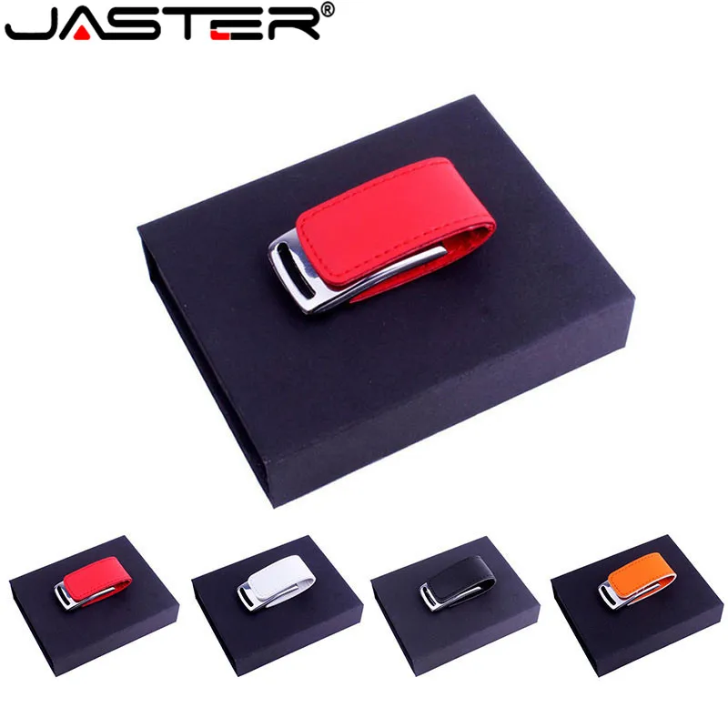 USB флеш-накопитель JASTER usb 2 0 кожаный корпус 4 ГБ 8 16 32 64 | Компьютеры и офис