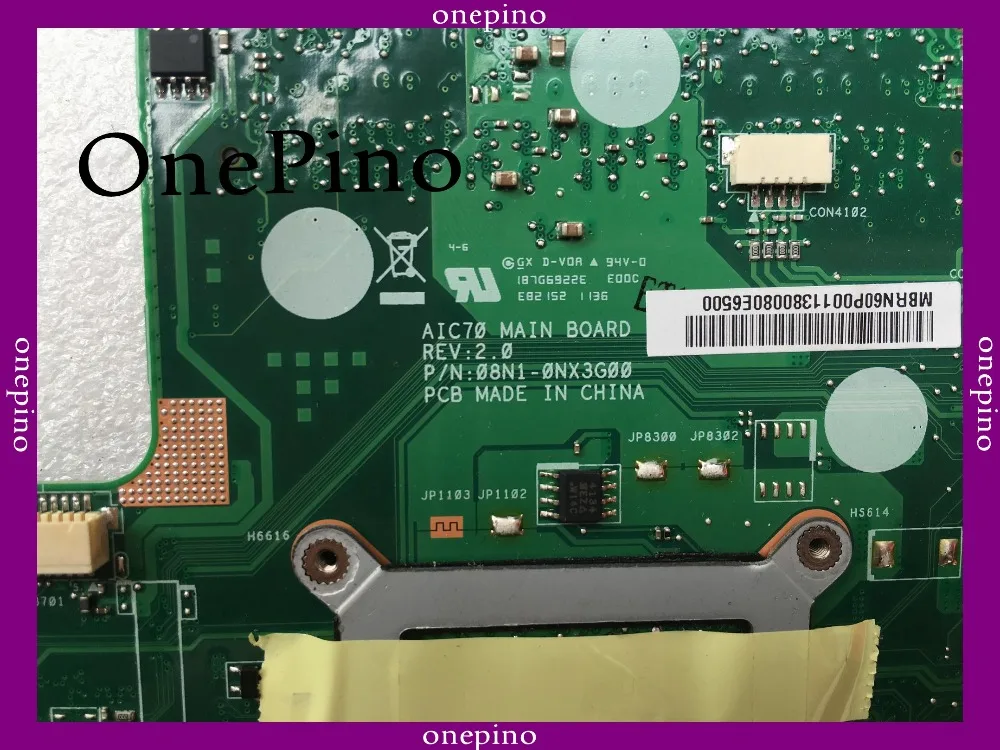 MBRN60P001 подходит для acer 7739 7739Z материнская плата latop AIC70 REV 2.0 полностью