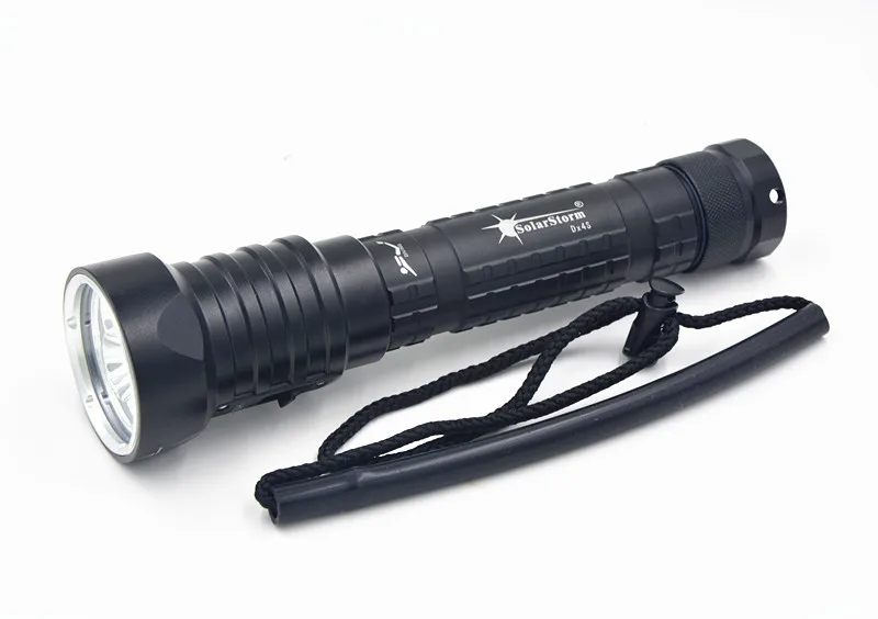 Solarstorm DX4S(обновленный от DX4) XM-L2 U2 светодиодный фонарик для дайвинга яркий водонепроницаемый 100 м белый светильник светодиодный фонарь