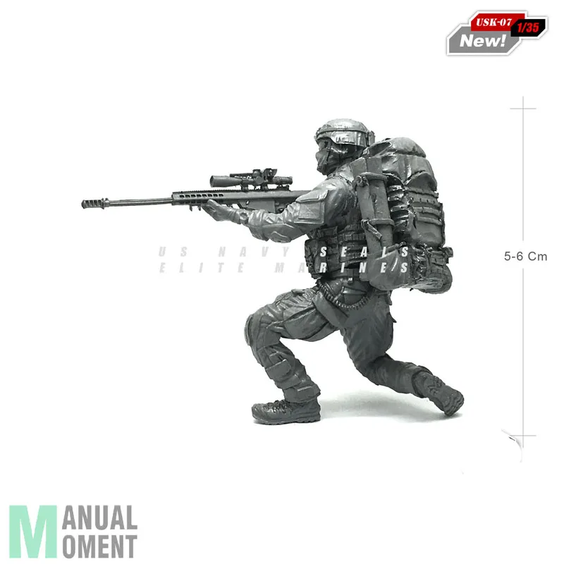 1/35 современный армии США уплотнение Коммандо Снайпер индивидуальный солдат