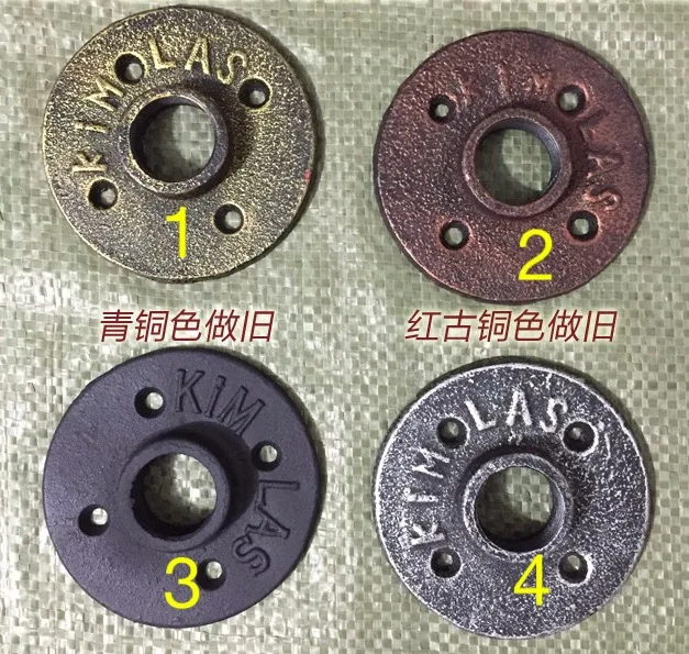 

Base Diameter:8CM - DN20 Cast Iron Industrial Pipes Flange Base Water pipe Support Base (Inner Hole Diameter:25MM)