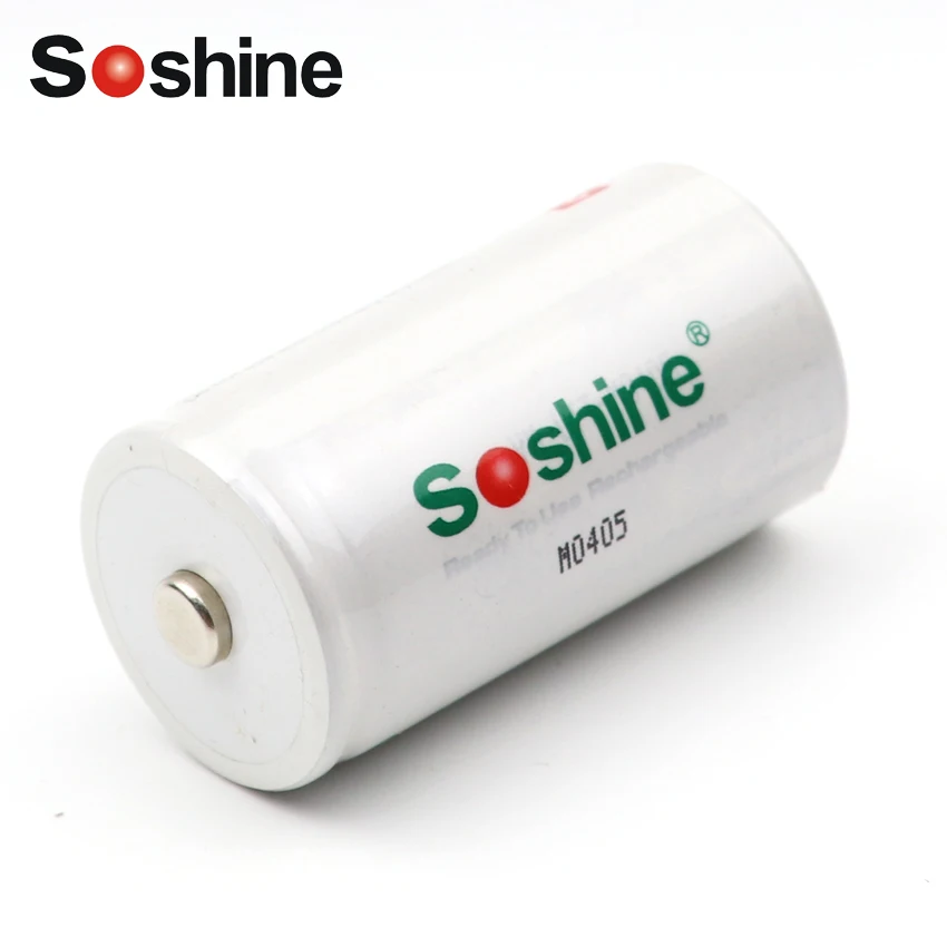 Оригинальный аккумуляторный фонарь Soshine D/R20 NiMH 1 шт. 2 В 11000 мАч светодиодный