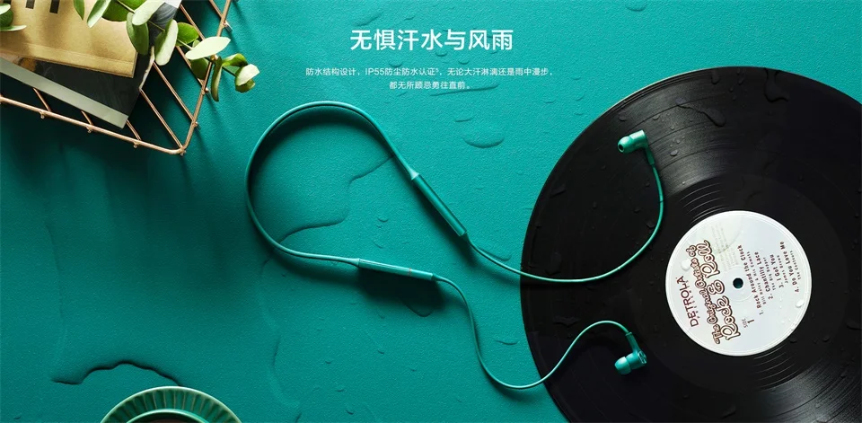 Оригинальные беспроводные наушники huawei FreeLace, Bluetooth, спортивные, водонепроницаемые, IP55, вставные, кабель памяти, динамические наушники для мобильного телефона