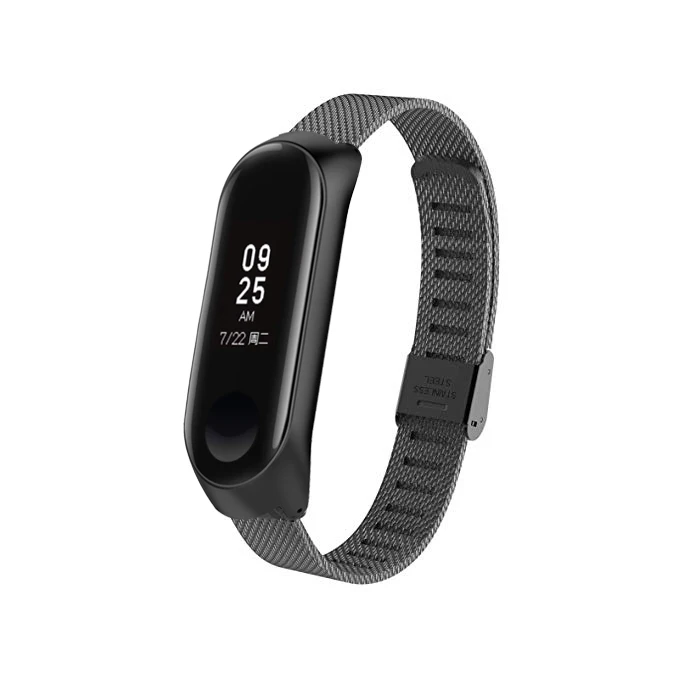 Mi lanese mi band для Xiao mi браслет сменный металлический браслет mi band 3 для Xiaomi mi Band 3 аксессуары браслет ремешок