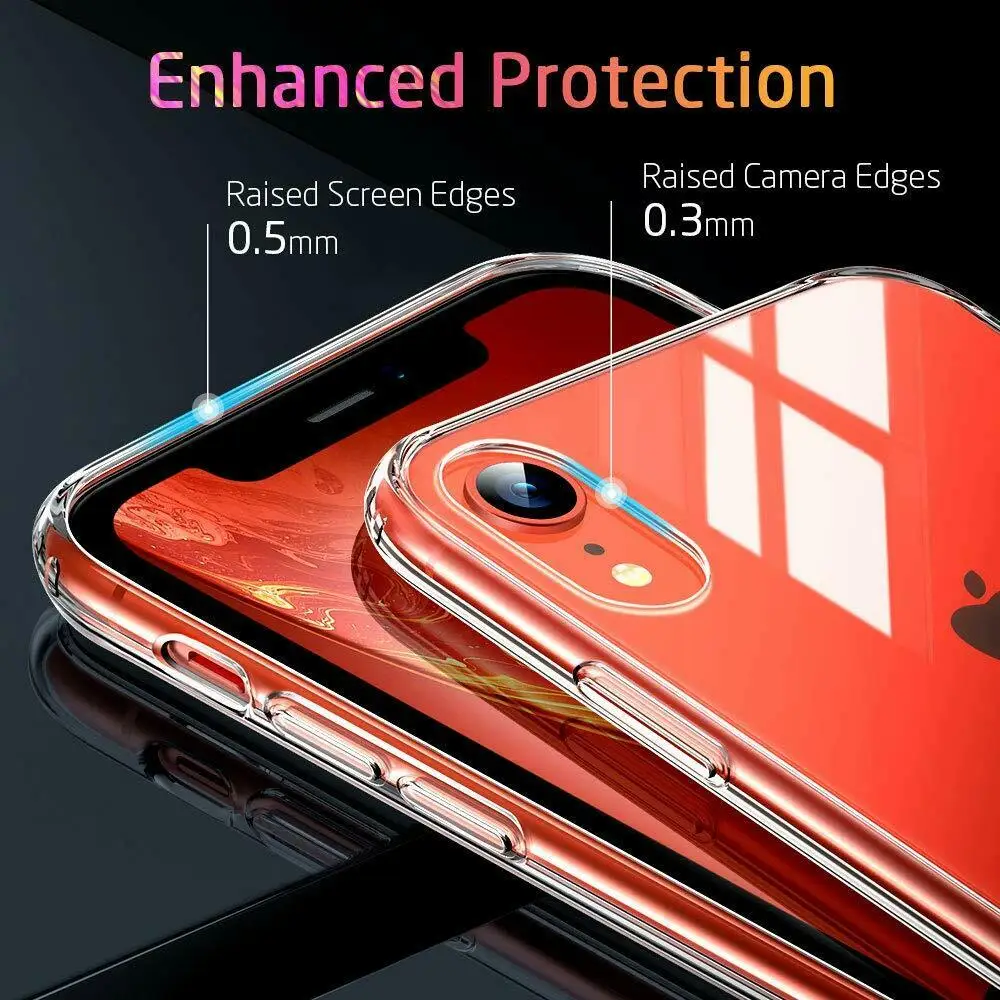 Роскошный чехол GKK для Apple iPhone XR мягкий прозрачный из ТПУ с кристаллами XR|Бамперы| |