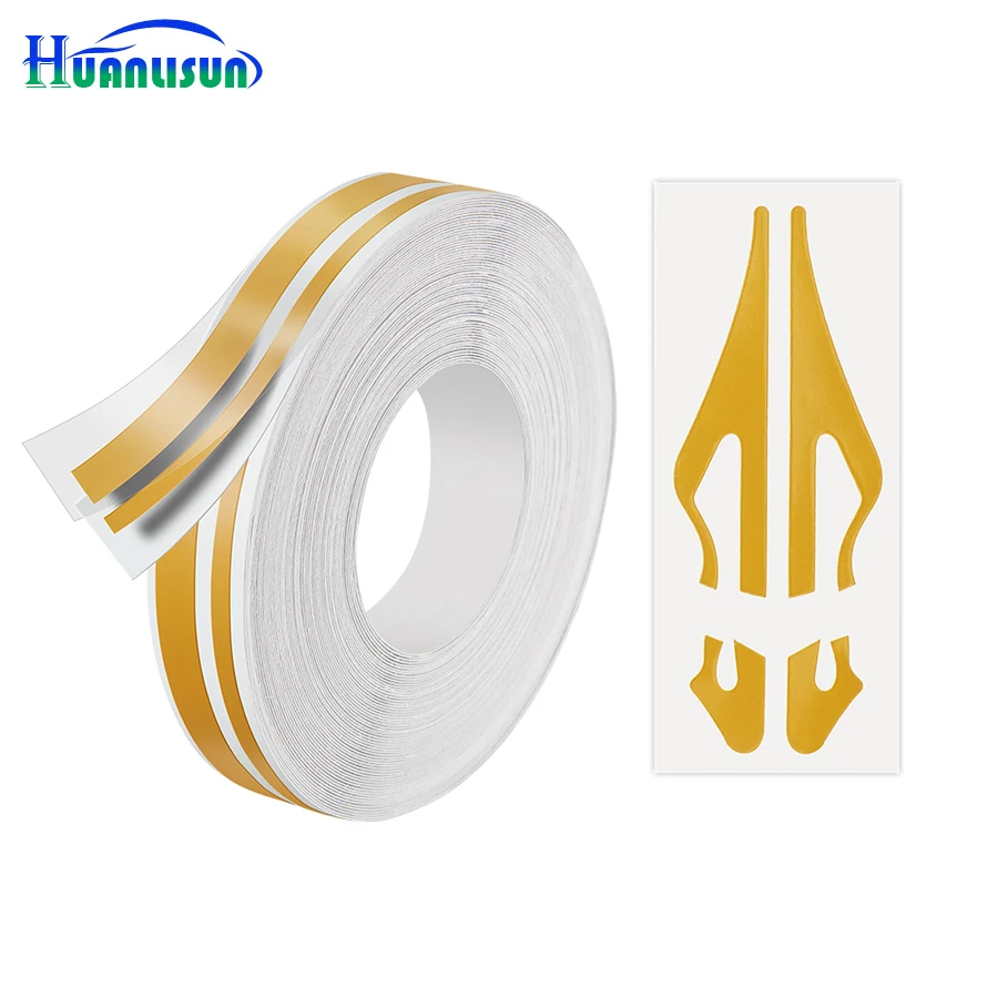 Универсальная наклейка на талию автомобиля HUANLISUN 8 цветов 98 см * 1 (рулон)|line