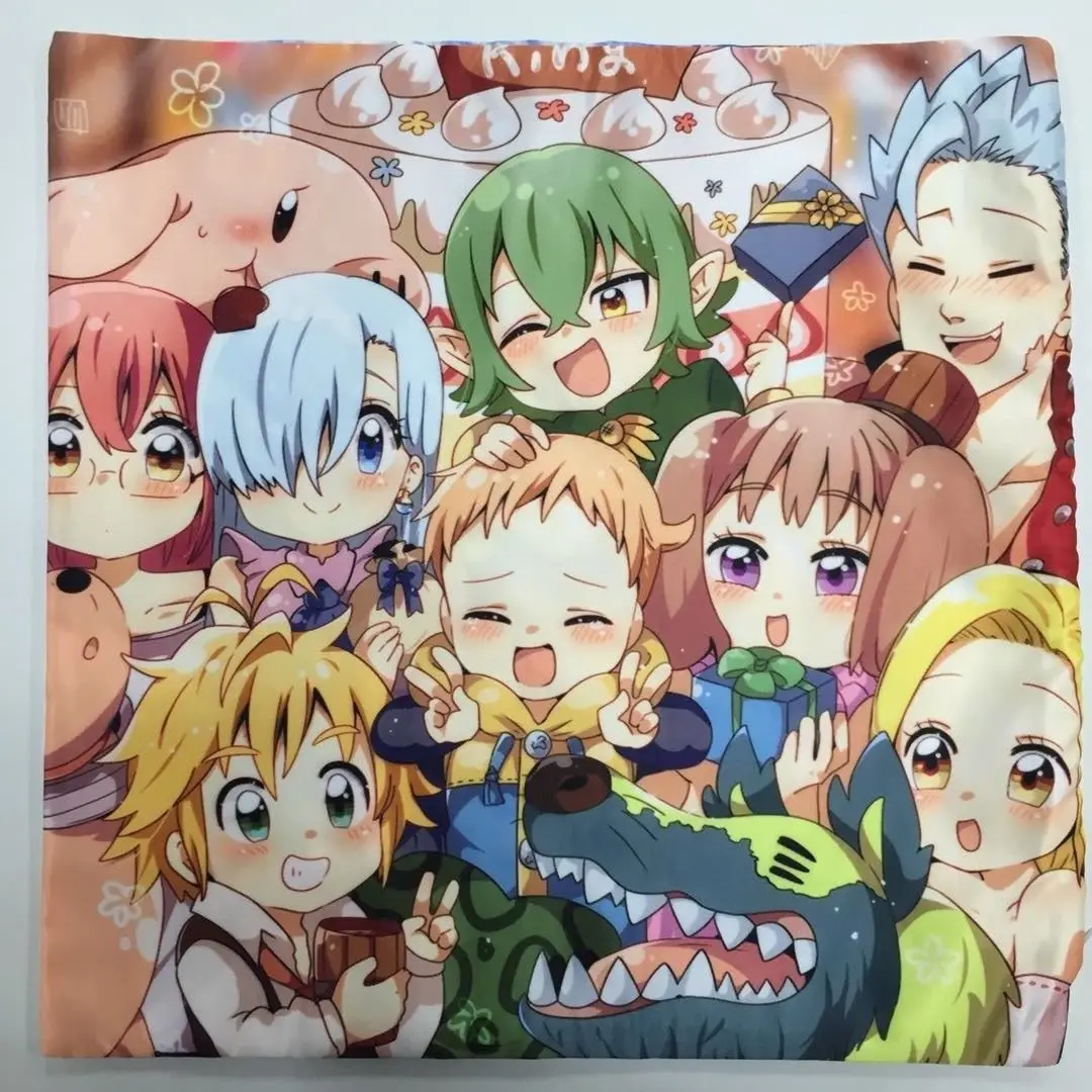 Новинка Nanatsu no Taizai семерные смертные грехи двухсторонняя подушка чехол