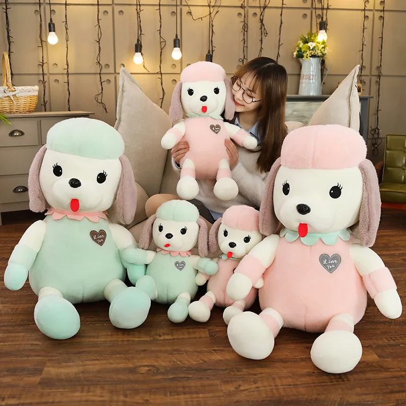 45/60/80cm cute poodle dog plush toy baby toys to send children birthday Halloween gifts home decor supplies |
