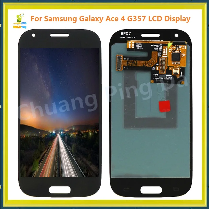 100% Оригинальный ЖК дисплей для Samsung Galaxy Ace 4 SM G357 G357FZ Ace4 с сенсорным экраном
