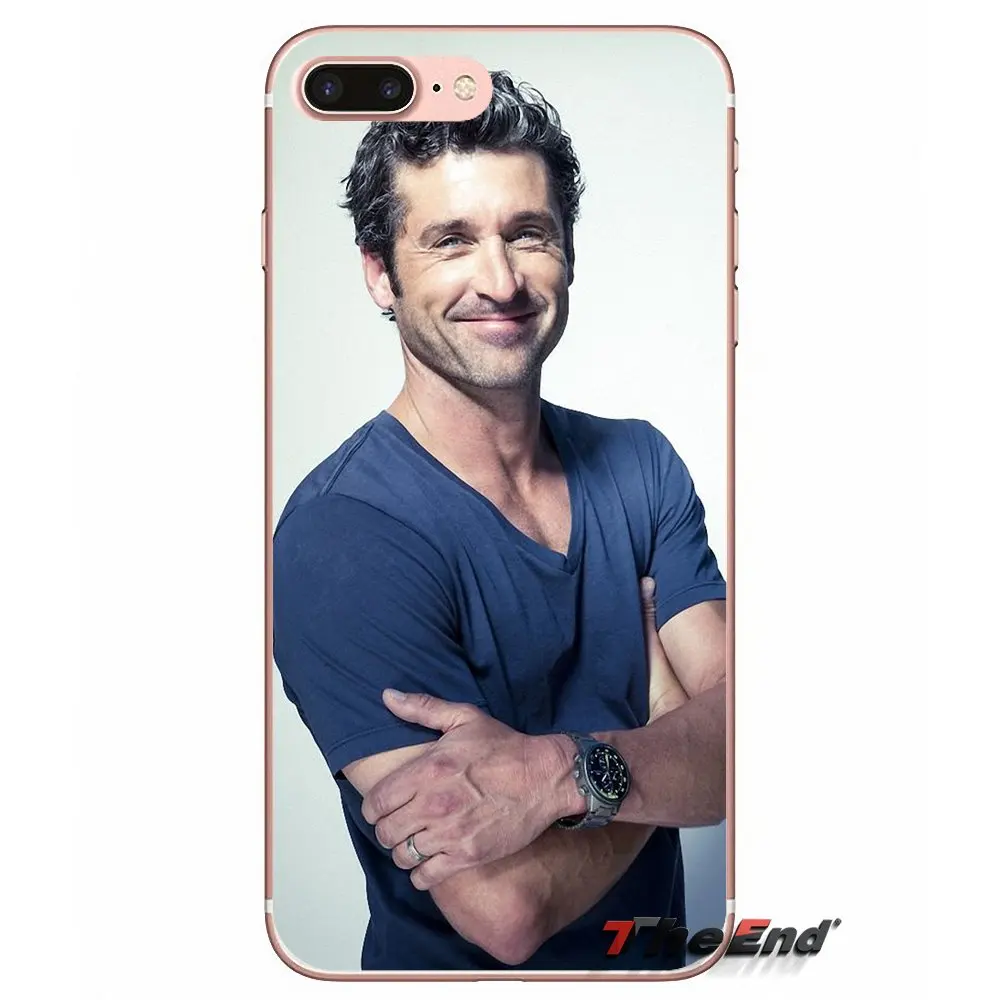 Мягкий чехол для Huawei G7 G8 Ascend P7 P8 P9 Lite Honor 4C 5X 5C 6X Mate 7 8 9 Y3 Y5 Y6 II Pro Patrick Dempsey US film actor |