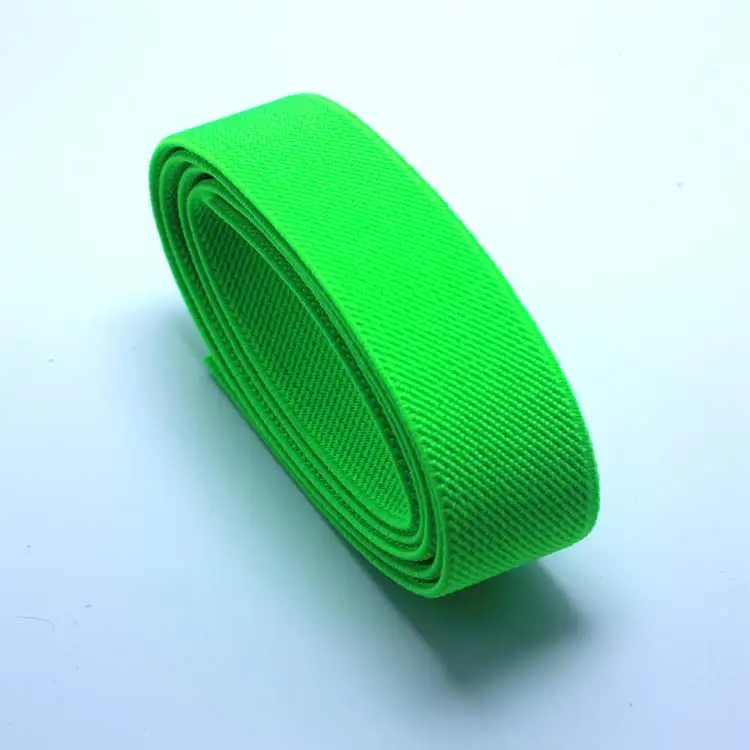 green 2,5 см ширина Высокое качество прочные брюки юбка пояс/Аксессуары для пошива одежды/резинка - Цвет: green