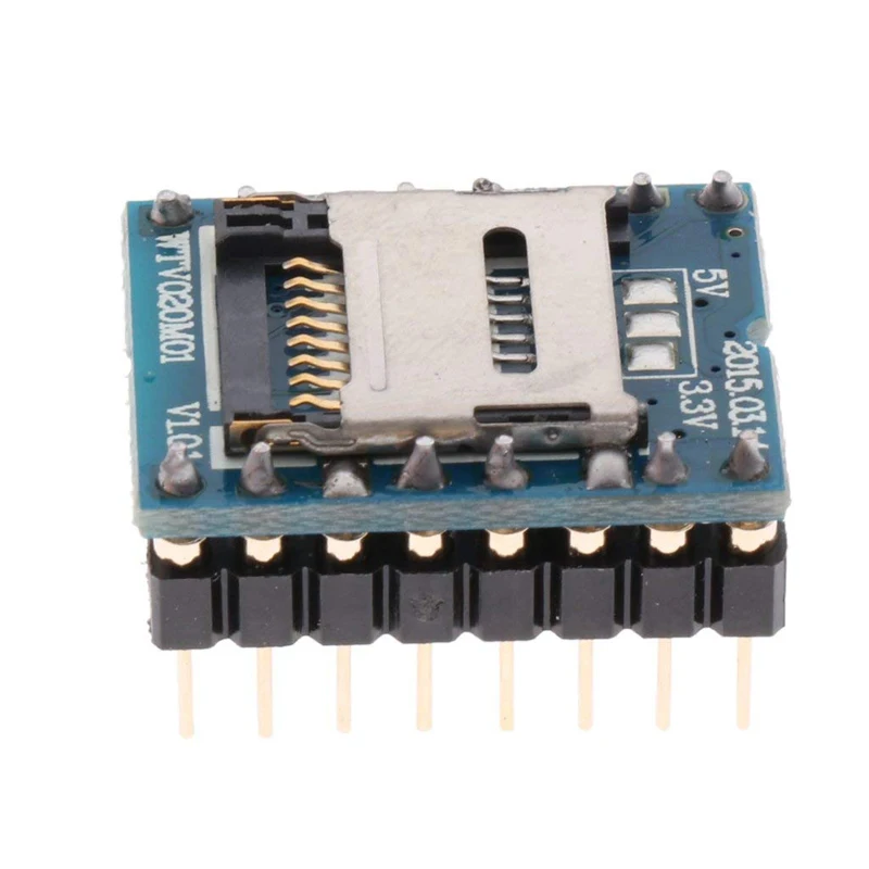 Mp3 плеер WTV020 SD WTV020SD 20SS Mini Card MP3 Sound Module для Arduino PIC MP3.|ЦАП| |