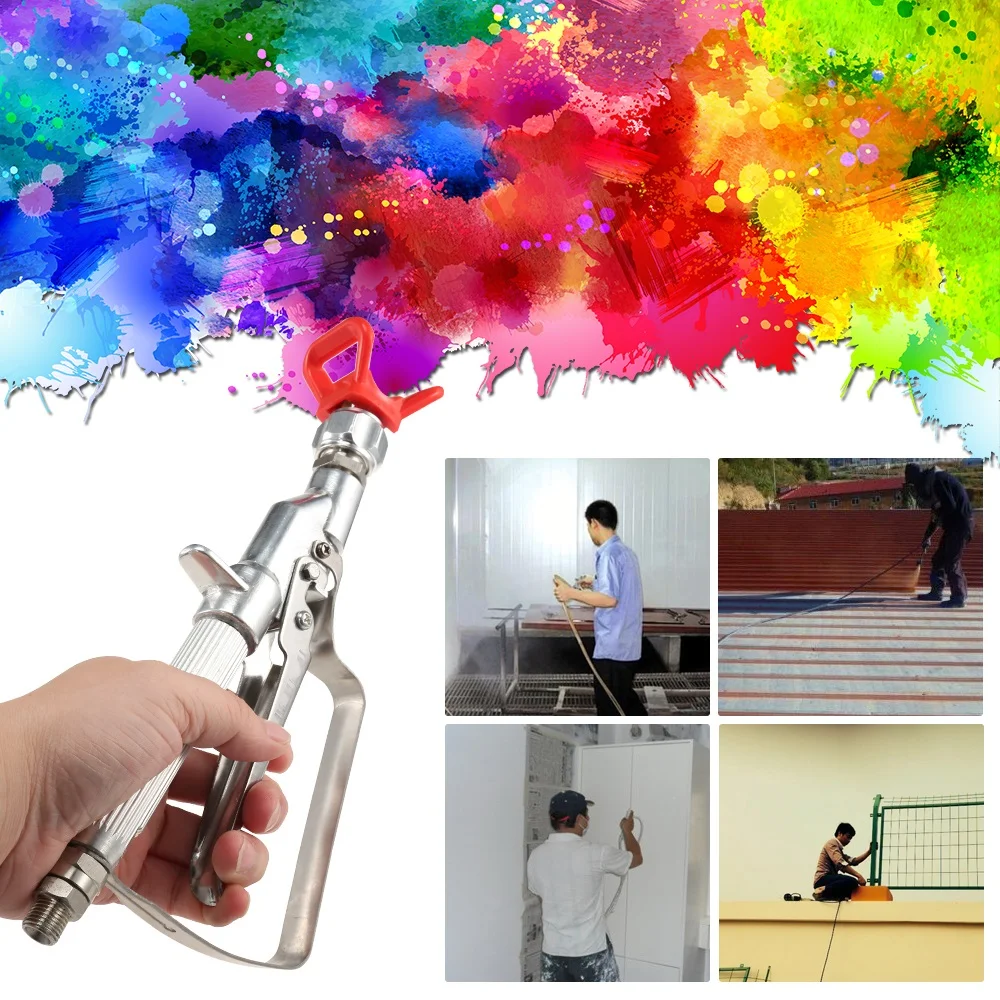 Безвоздушная высокого давления для краски распылитель с насосной насадкой