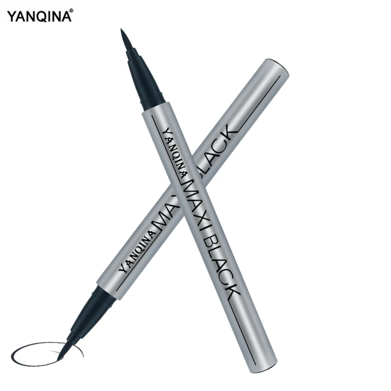 Водостойкая Подводка для глаз черная жидкая подводка 1 шт.|liner pencil|waterproof eyeswaterproof eye