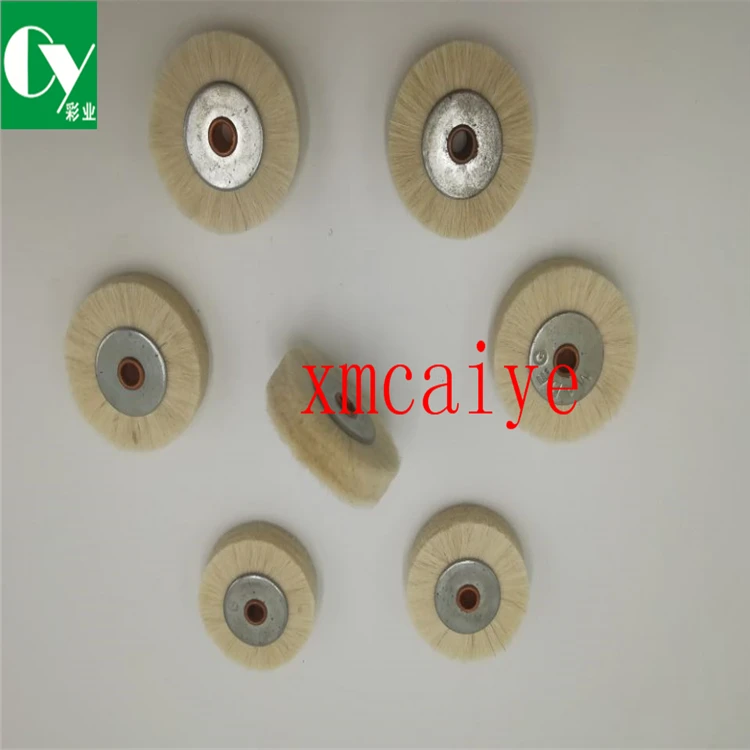 8 шт Komori Roland белая высококачественная мягкая железная щетка для волос колесо