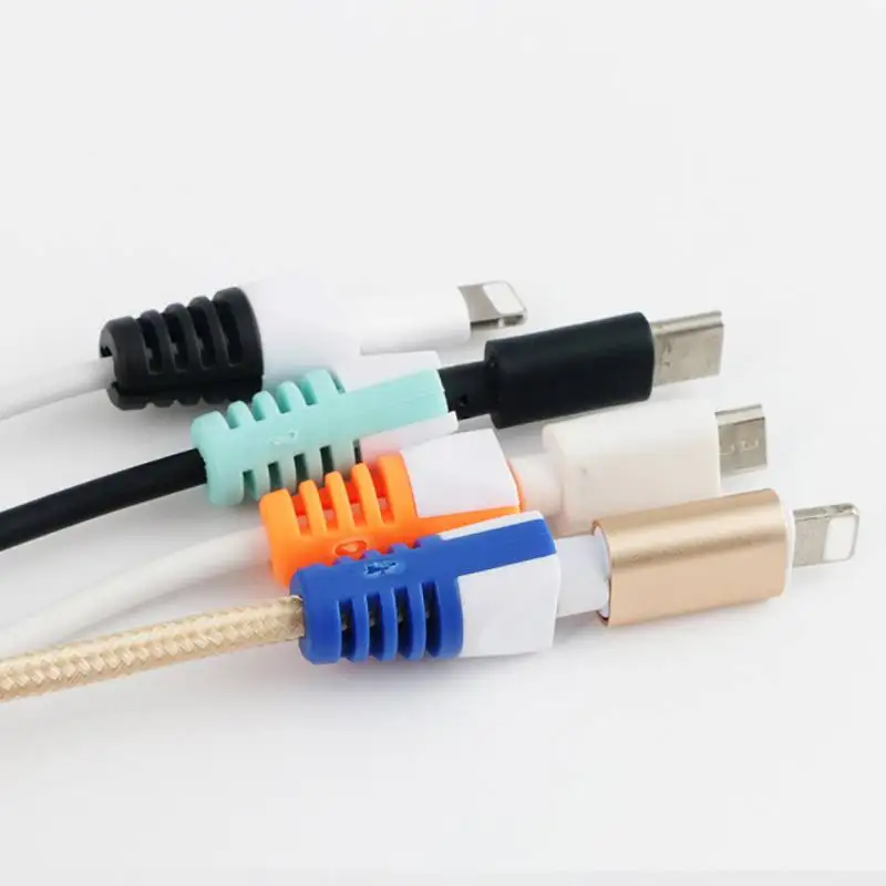 2 шт. противоразрывные кабели для зарядки и передачи данных Защитные Чехлы