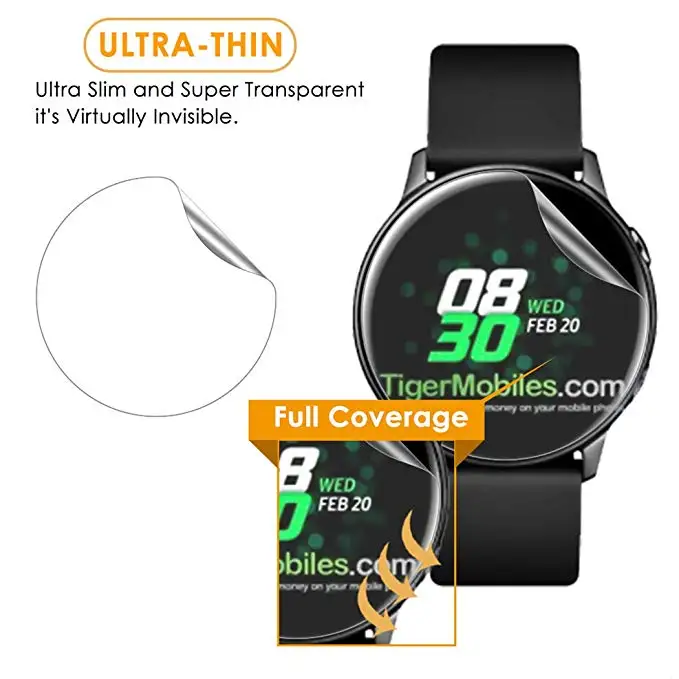 Защитная пленка для экрана Samsung Galaxy Watch Active 10 упаковок 40 мм Противоударная нано