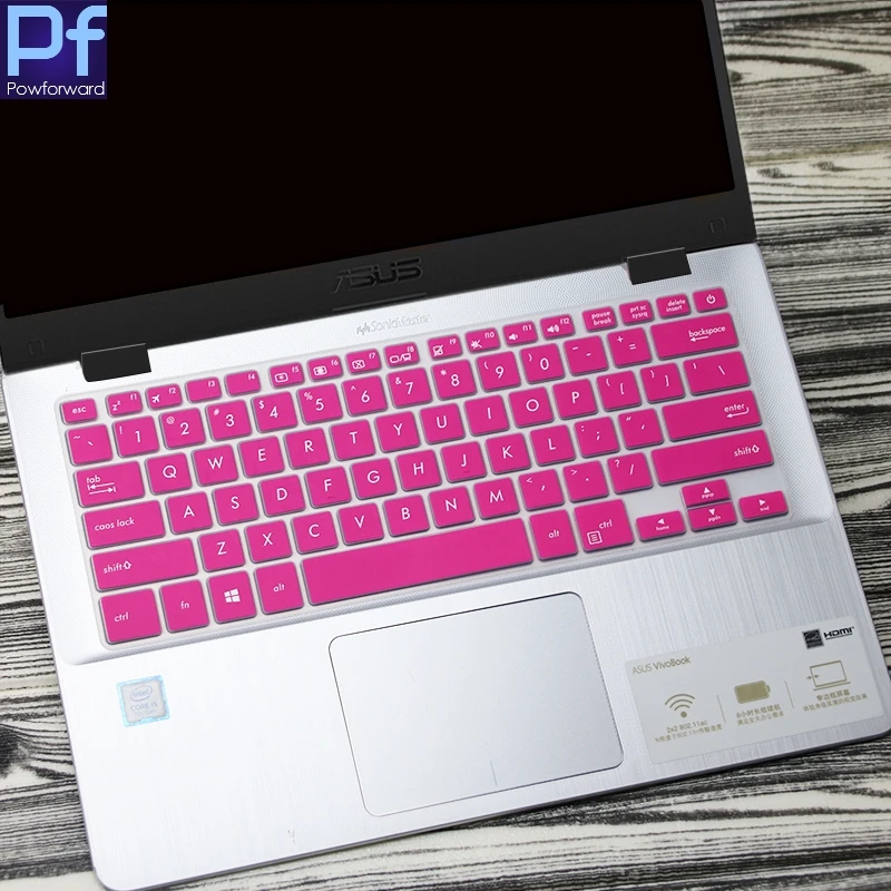 14 дюйм чехол для клавиатуры протектор кожи Asus S410 S410U S410UA S410UF S4000 S4000u S4000UA S4100 S4200 U UQ UA