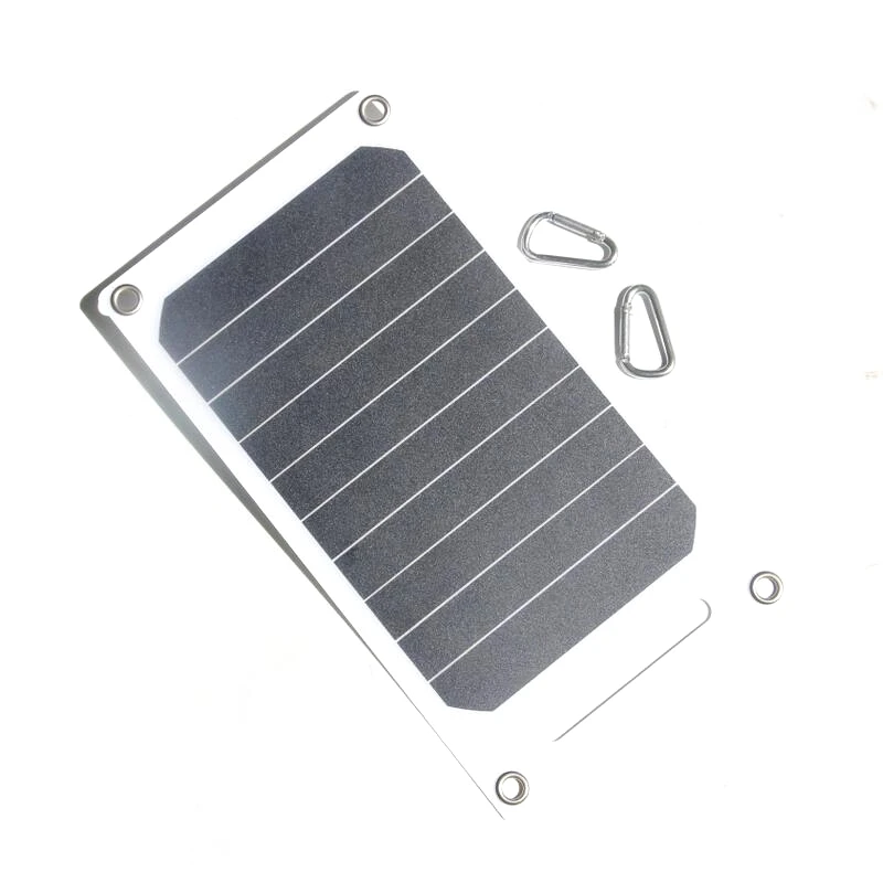 BUHESHUI 10W 5V Solar Charger Portable Panel Outdoor Power Bank Solution Sunpower Free Shpping | Электроника