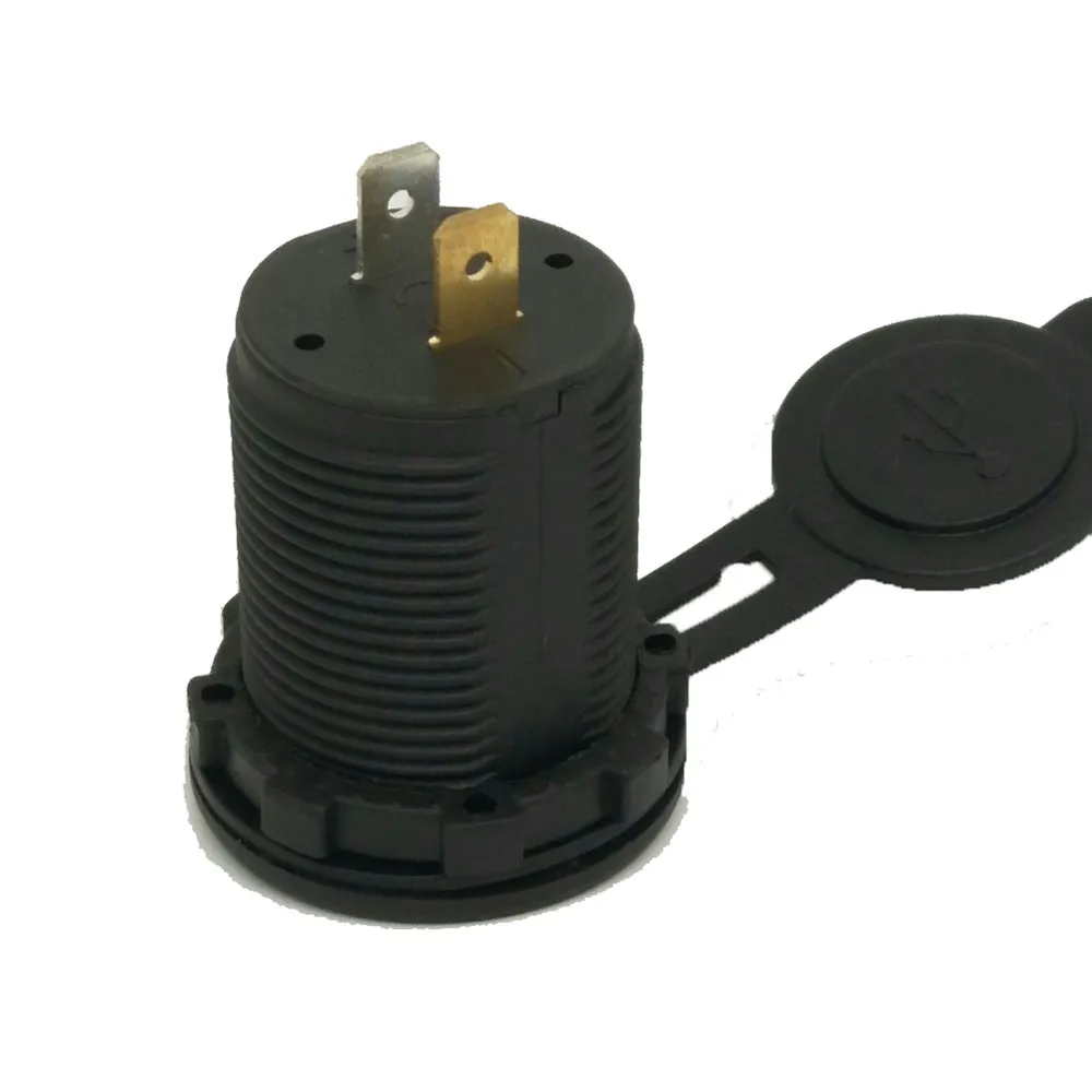 Для телефона на мотоцикл автомобиль Зарядное устройство 1 шт 12V 24V DC 3.1A Dual USB