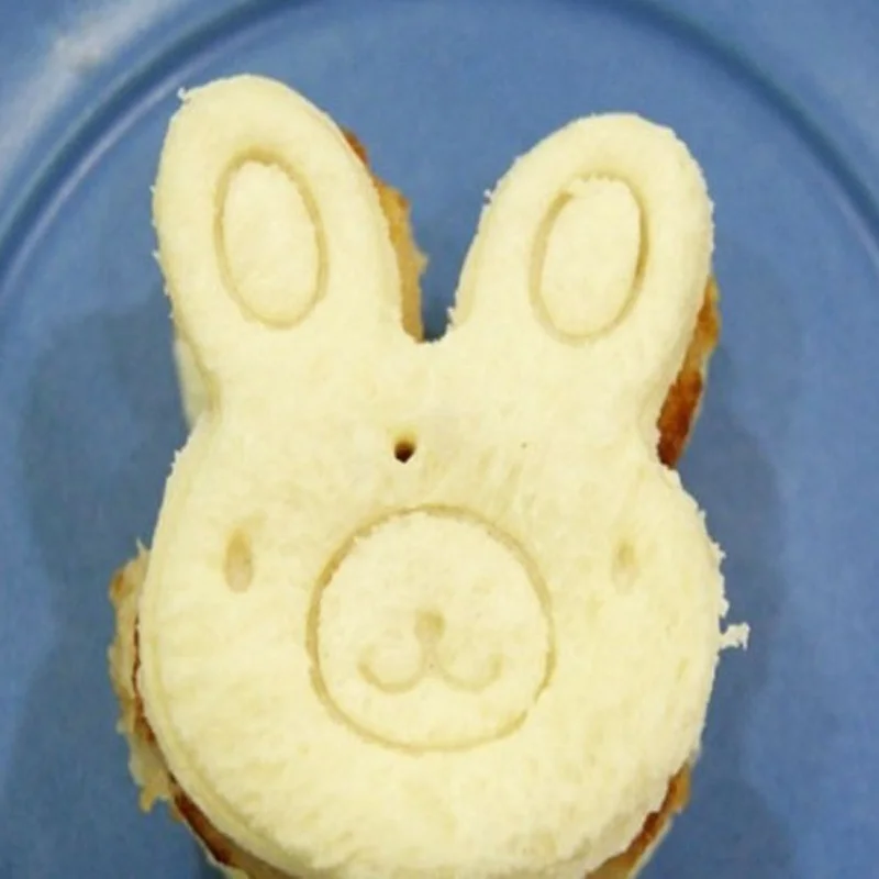 3 шт./компл. красивый кролик медведь цветок Форма Сделай Сам тост Сэндвич хлеб
