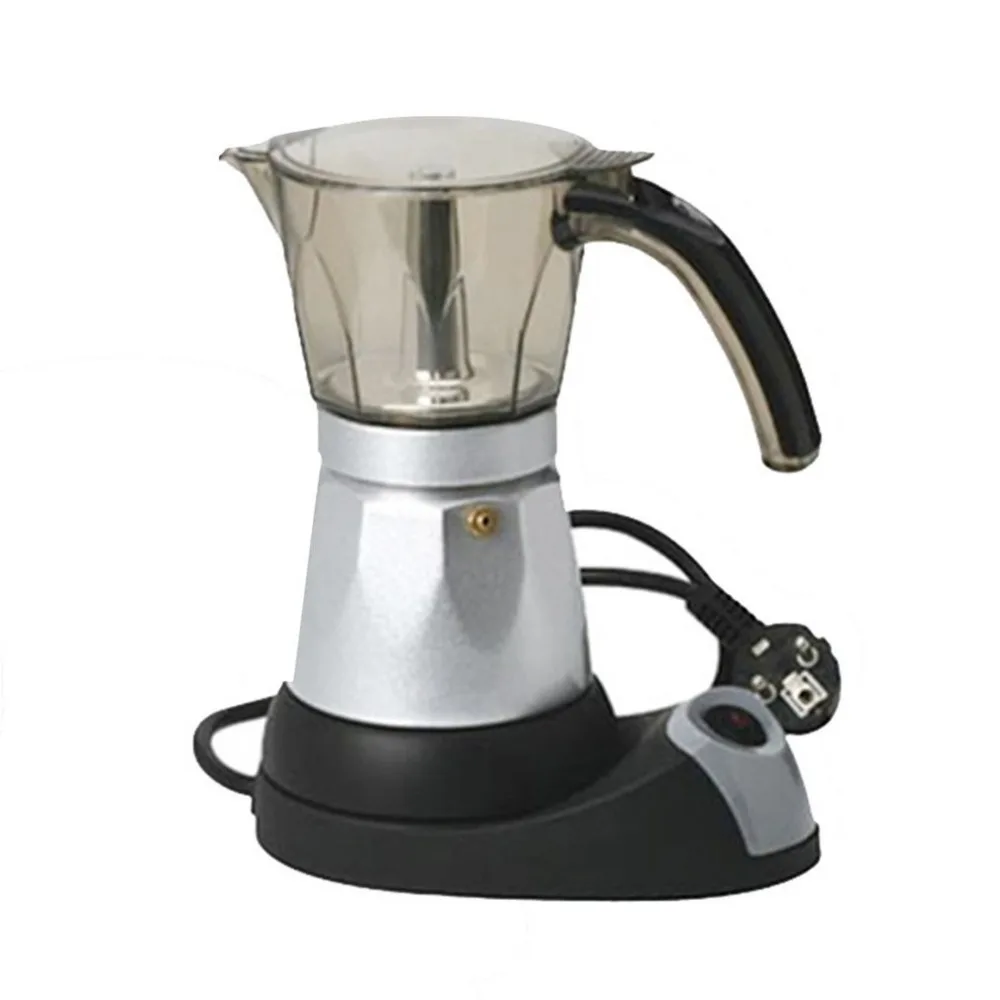 3 до 6 чашек Электрический Moka кофейник Percolators инструмент фильтр картридж