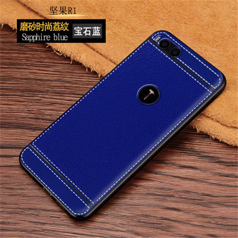Для Smartisan Nut R1 роскошный кожаный текстурный ударопрочный чехол для телефона