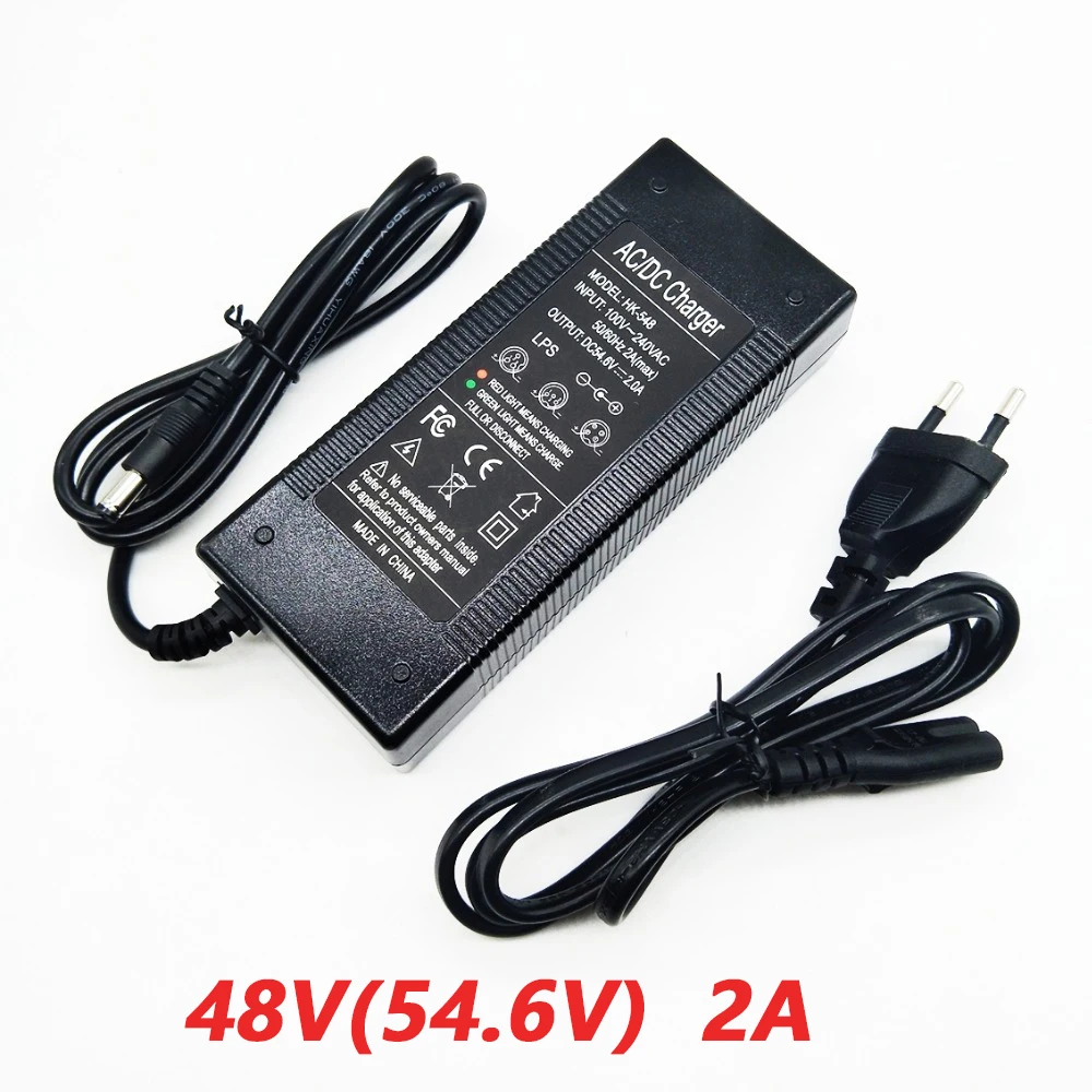 

HK LiitoKala 48V 2A Charger 13 Series of Battery Pack Charger 54.6v 2a Constant Current Constant Pressure is full of Self-stop