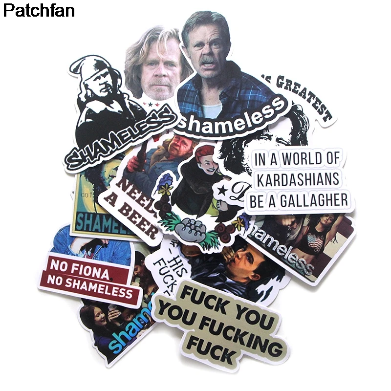Patchfan 13 шт. бесстыдных забавных креативных значков DIY Декоративные наклейки для детей DIY настенный блокнот чехол для телефона Скрапбукинг альбом A1923