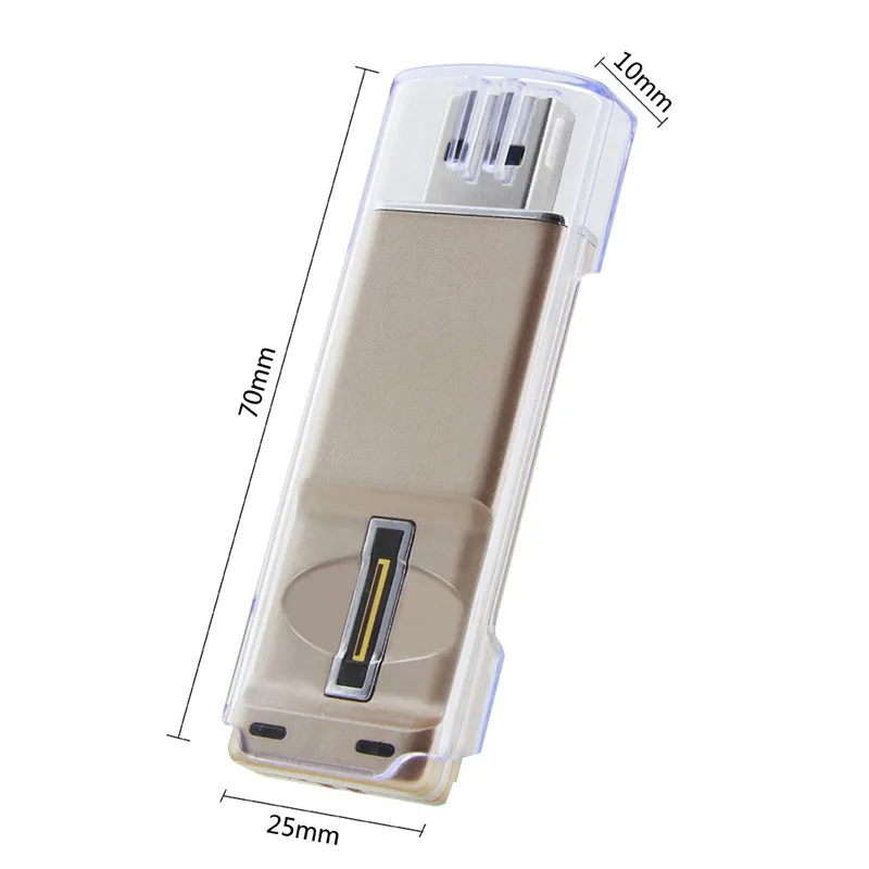 2016 Новый Отпечатков Пальцев USB 2.0 Flash Drive 16 ГБ Tablet PC Смартфон с Карты Памяти Металла