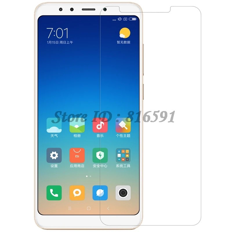 Xiaomi Redmi 5 Plus Защитная пленка Nillkin прозрачная/Матовая Мягкая Пластиковая пленка для Xiaomi Redmi 5 Plus не стекло 5,99 дюйма