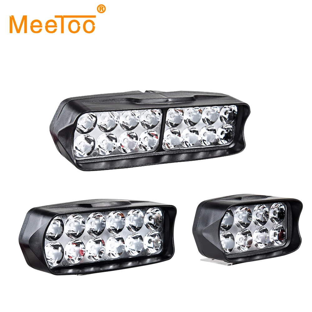 MeeToo фара мотоцикла светодиодный свет бар для Трактор Лодка Offroad внедорожник