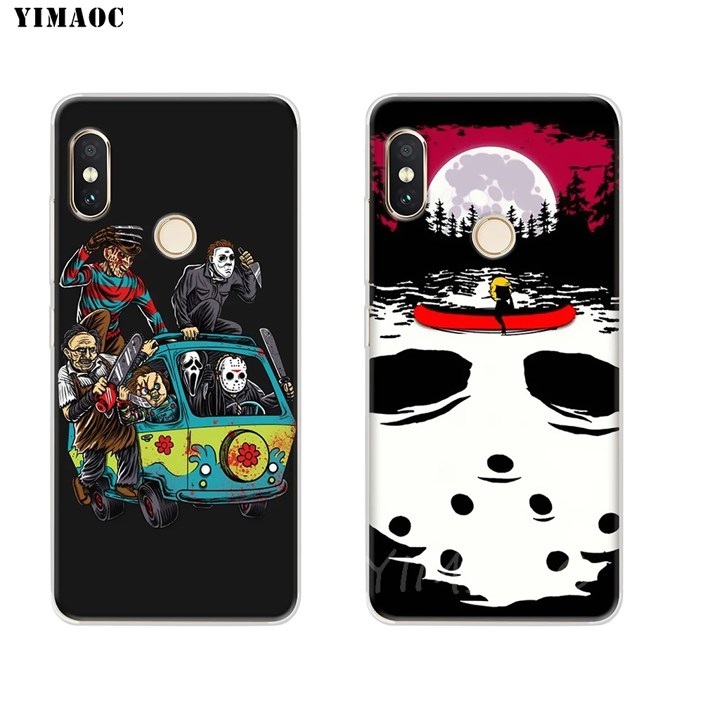YIMAOC jason voorheesSoft TPU чехол для Xiaomi Redmi 6 4X 5A 4A S2 Note 4 5 Pro Plus Mi 8 9 SE A2 A1 MiX 2S MAX 3 |