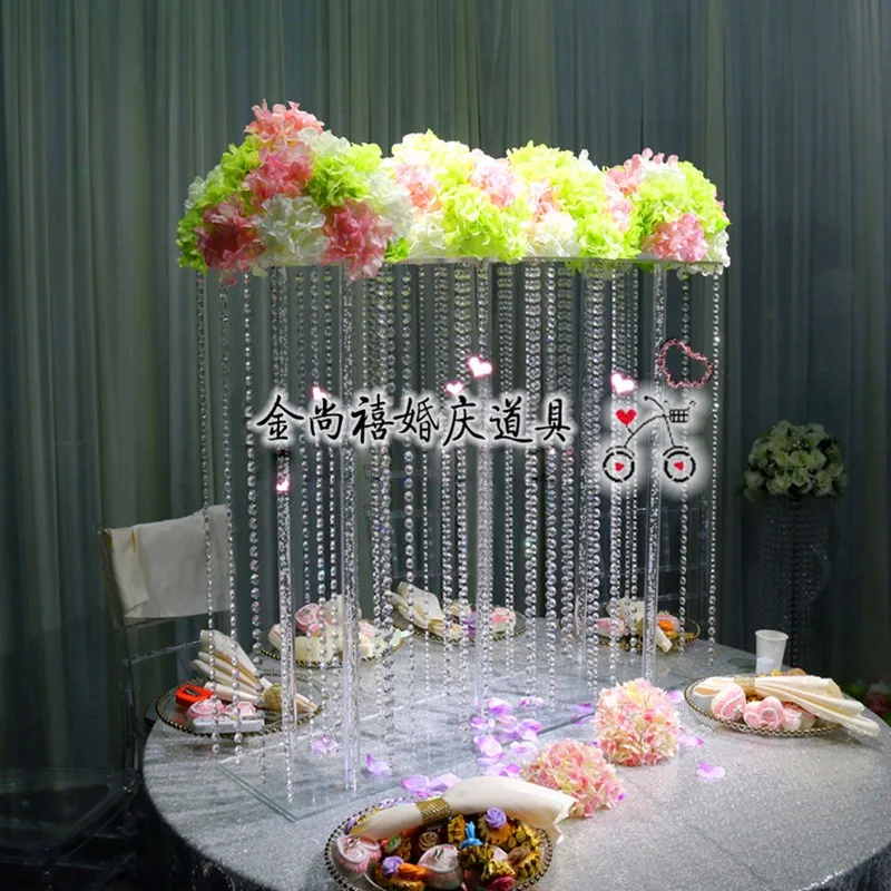 Искусственная подставка центральный столик для свадебного стола декор