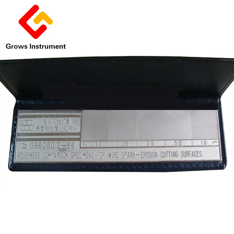 

EDM Cutting-Ra 0.63-10 Surface Roughness Comparison Sample Roughness Comparison Sample Surface Roughness Contrast Block