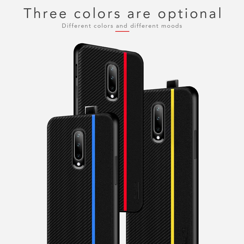 Для Oneplus 7 7T Pro Чехол Ультра тонкий волокнистый кожаный силиконовый мягкий край противоударный задний Чехол для Oneplus 7 5 6 5T 6T чехол