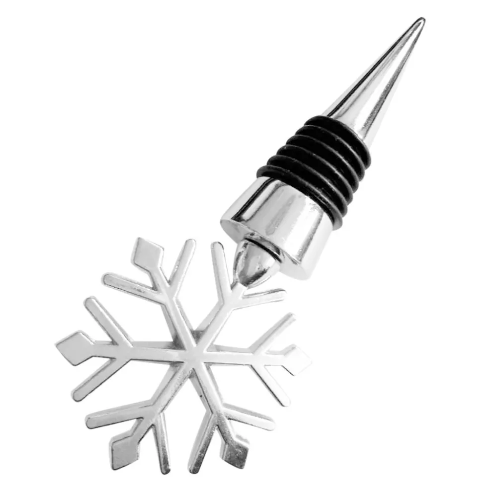 Пробка для винной бутылки в виде снежинки многоразовые крышки экономии вина