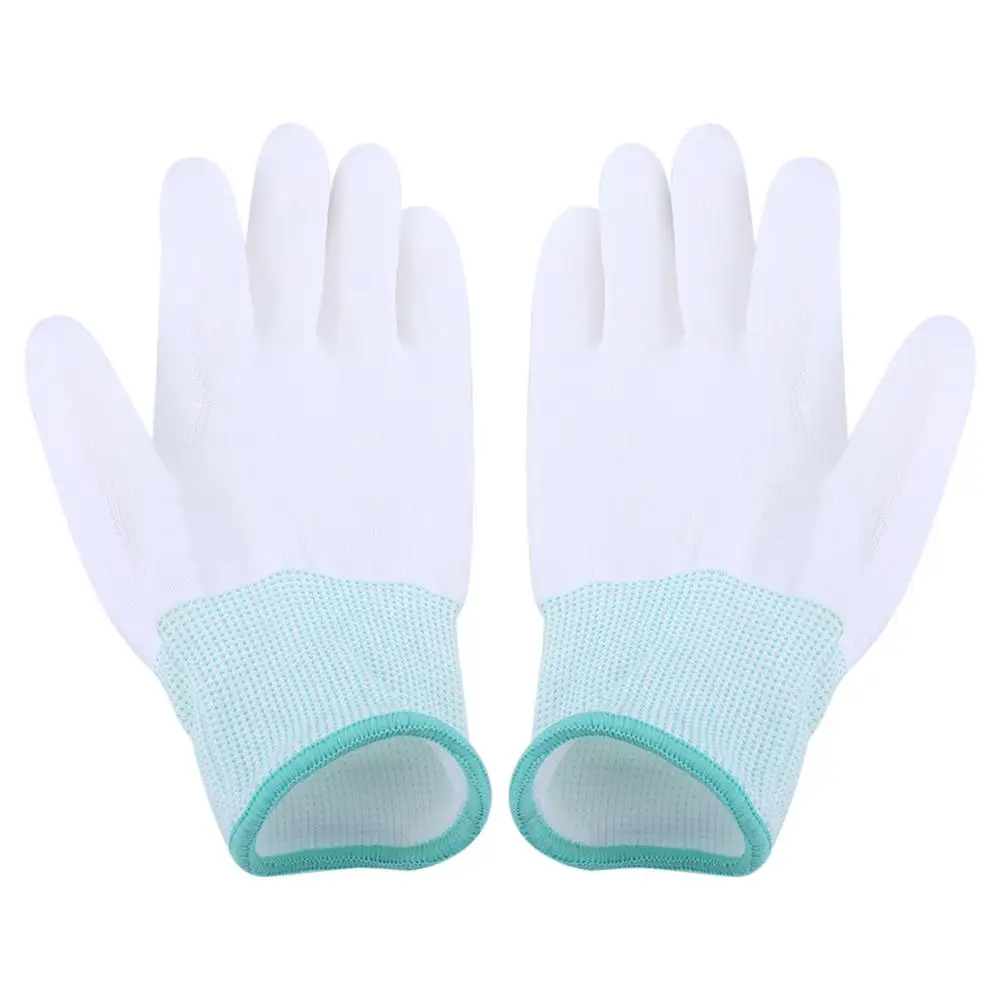 1 пара антистатические перчатки электронные рабочие с покрытием из