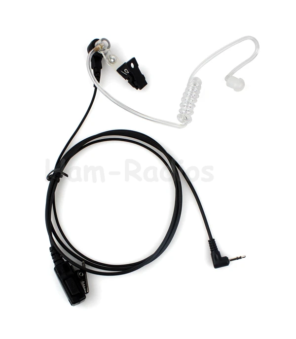 Высококачественный скрытый акустический трубчатый наушник с одним штырьком для