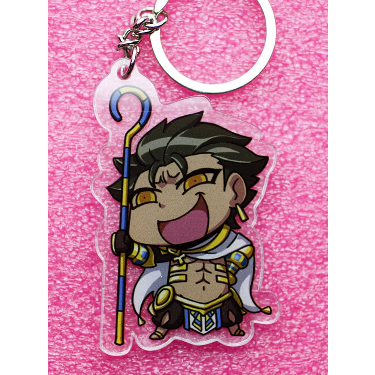 FGO Fate Grand Order акриловый брелок на ремешке Oda Nobunaga MINAMOTO NO RAIKOU 8 см