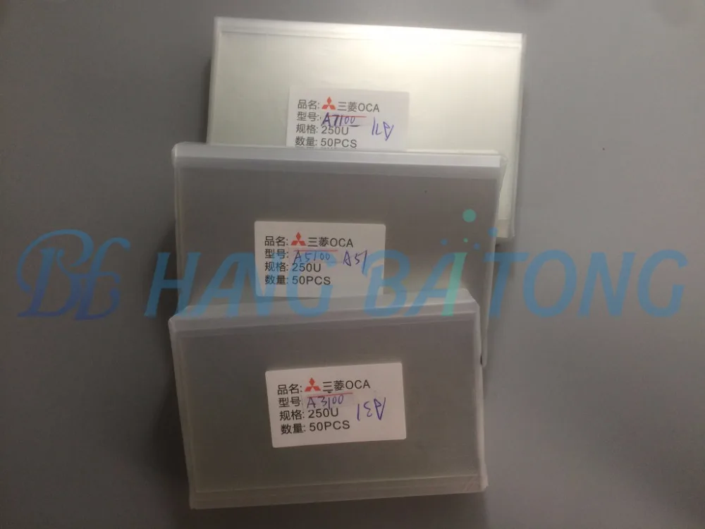 

50pcs/lot OCA Optical Clear Adhesive Double Side Sticker For Samsung A3 A5 A7 A8 2015 A310 A510 A710 A910 2016