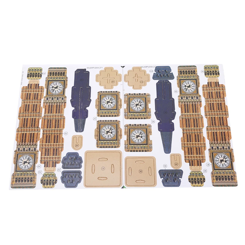 Горячая Распродажа новые детские 3D пазлы деревянная модель здания Игрушки для