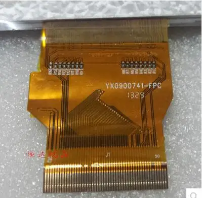 9 дюймов 50pin разрешение 1024X600 планшет ЖК-дисплей экран YX0900741-FPC определение |