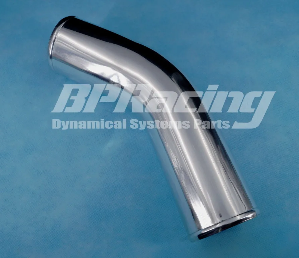 

3.15" Inch /80mm/45 degree Universal Polished DIY aluminum pipe /Thickness 2mm/intercooler pipe / air intake pipe/ Can be welded