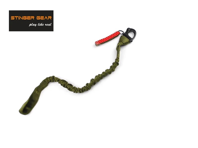 

Stinger Gear быстросъемная Стальная скоба Тактический личный ремешок для удержания оливковый хаки (STG050897)