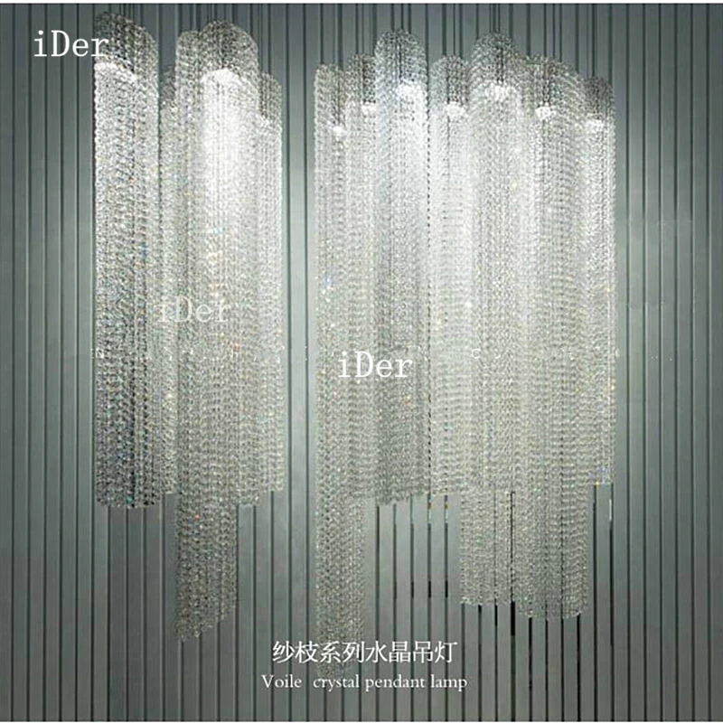 Современная светодиодная хрустальная лампа светильник для коридора входной