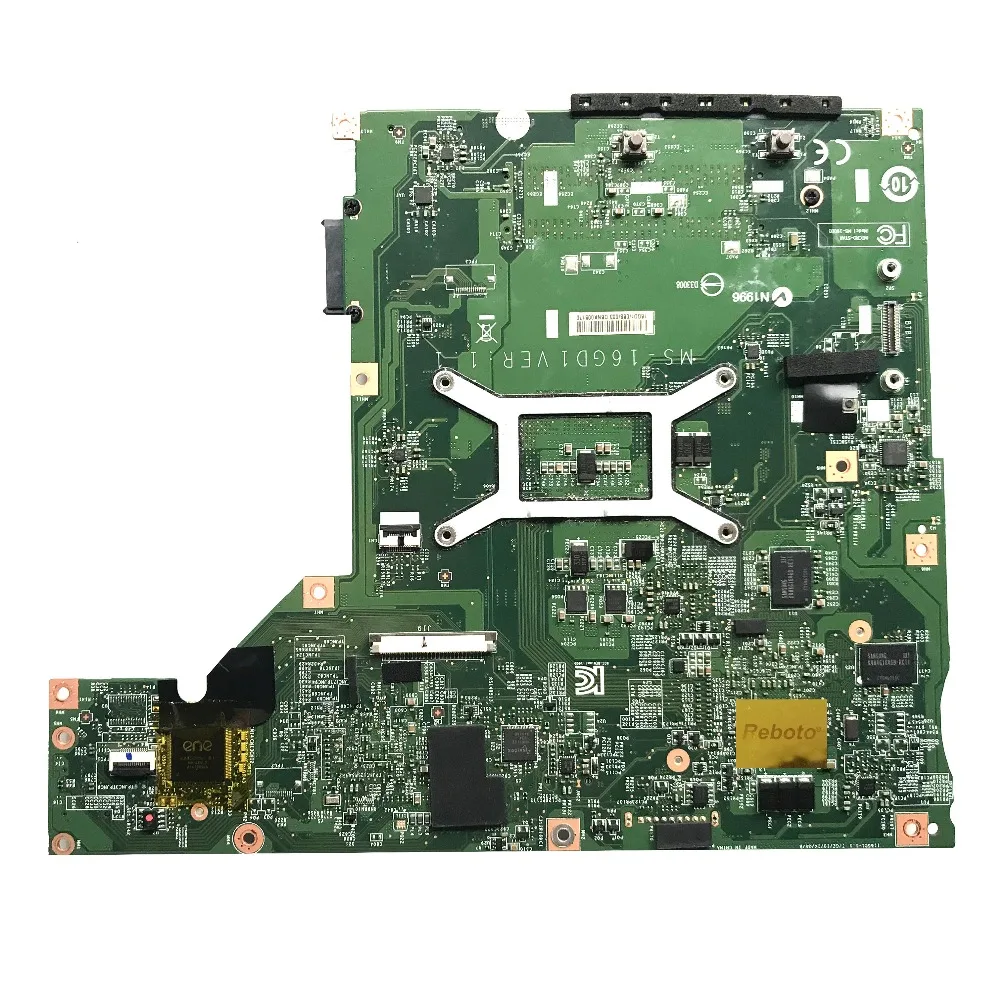 Высококачественная оригинальная материнская плата для ноутбука MSI GP60 CX60 CX61 MS-16GD1 REV: 1,1 HM86 PGA947 GT740M 2 ГБ протестированная Быстрая
