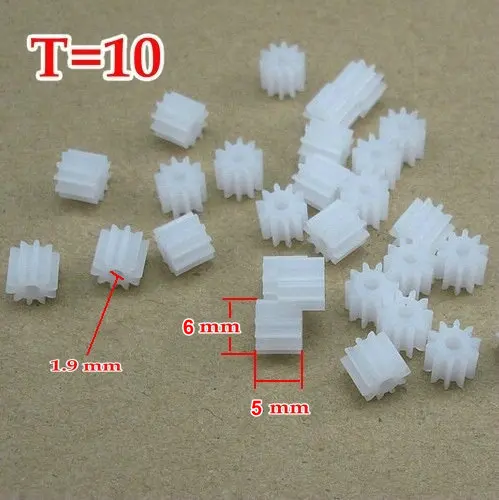 Радиоуправляемая модель медной шестерни маленького двигателя (M = 0 5 T 10 D 6 H d 1 9) (10